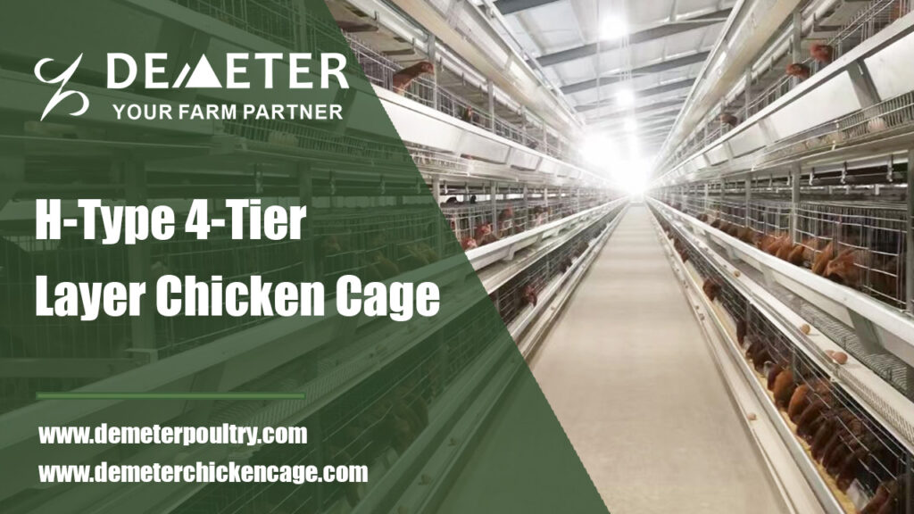 120 H TYPE LAYER CHICKEN CAGE