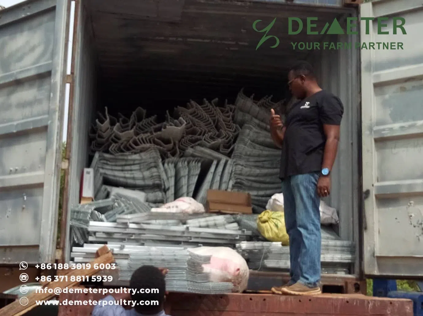 5,000PCS Layer Chicken Cage Project In Tamale Ghana 3