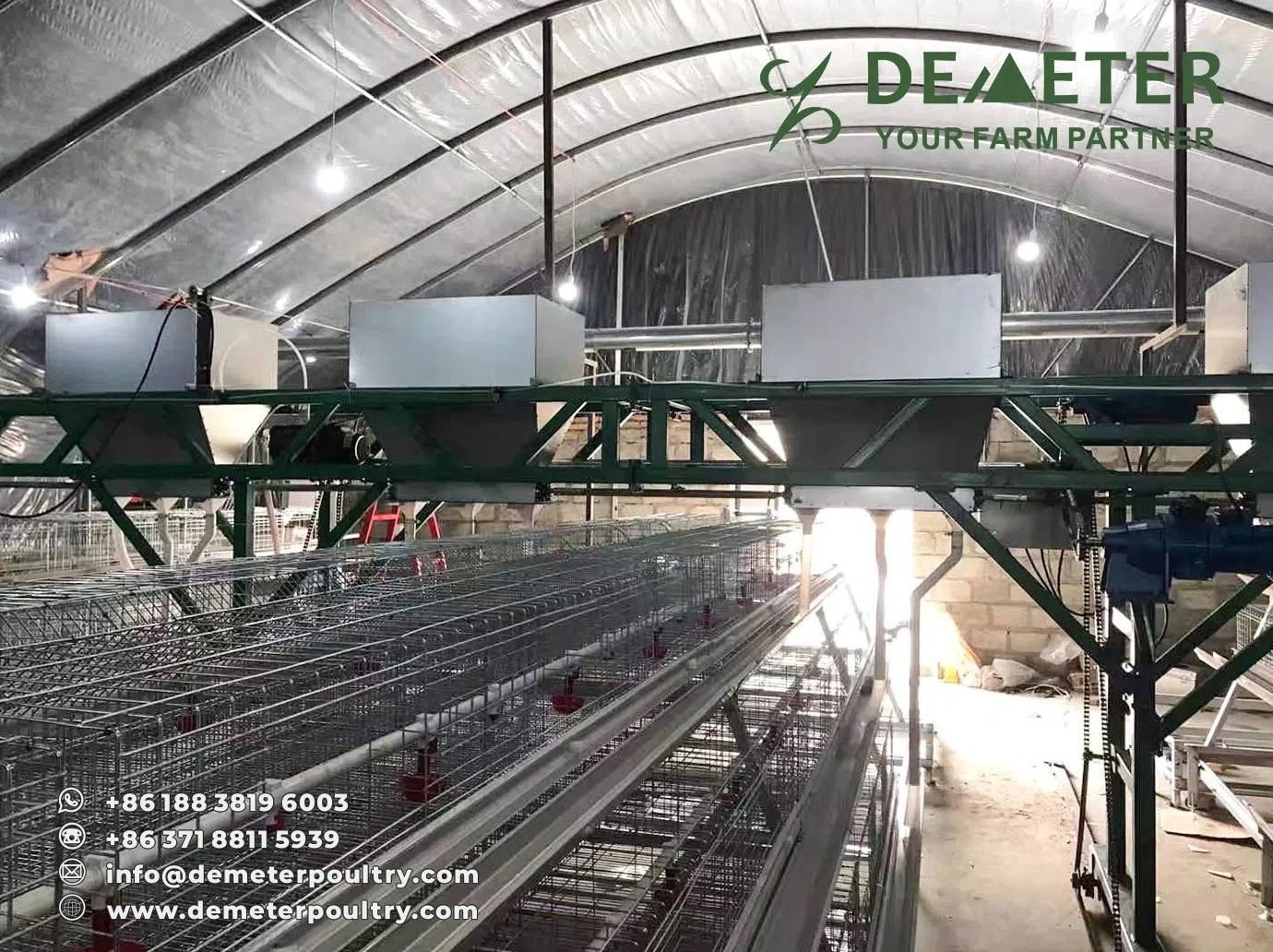 18,000PCS Layer Chicken Cage Project In Tibet China